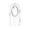 4.5" tall Silver Crystal Rhinestone Cake Topper Wedding Birthday Decorations